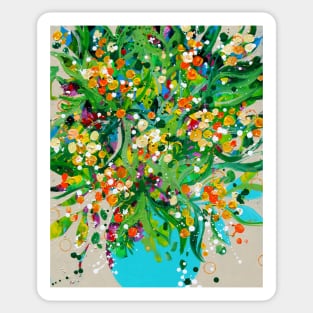 Wattle Bouquet Sticker